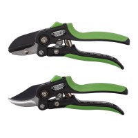 Draper Anvil and Bypass Secateurs Set, 200mm (2 Piece) £29.99